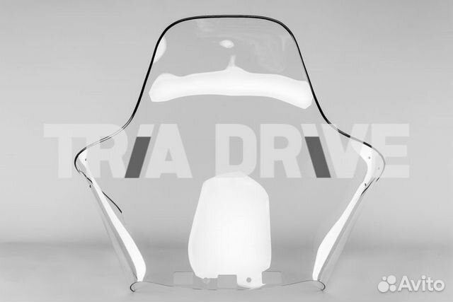 Стекло ветровое для снегохода BRP (68см, 3мм)