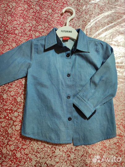 Рубашка на мальчика 92 98