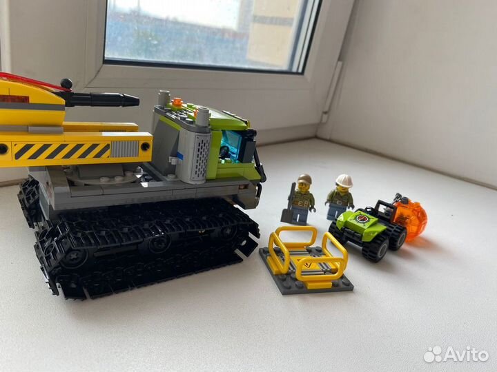 Lego City Voclano Exploration Crawler лего 60122
