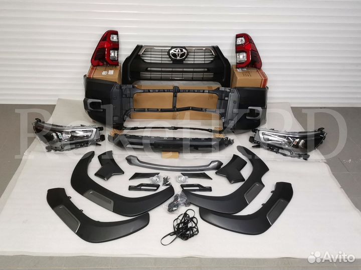 Обвес Toyota Hilux в 2021 год Качество