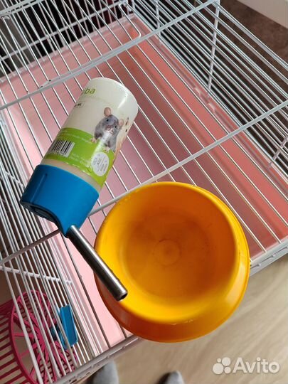 Клетка(домик) для хомяка,беговой дорожкой и т. Д