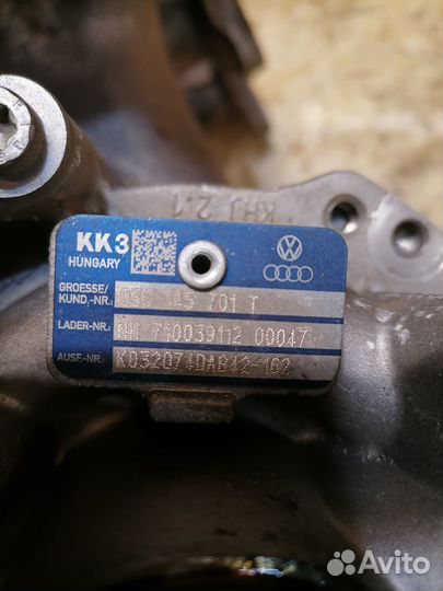 Турбина Volkswagen Golf 6 1.4T CAV