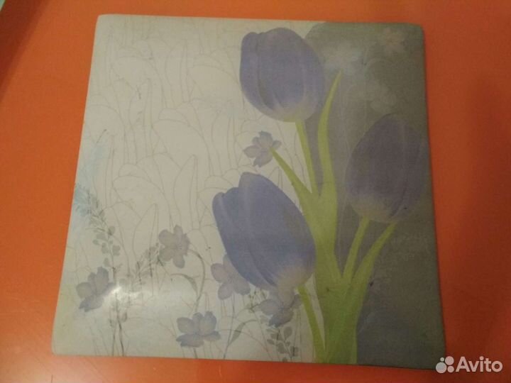 Комплект тарелок квадратных