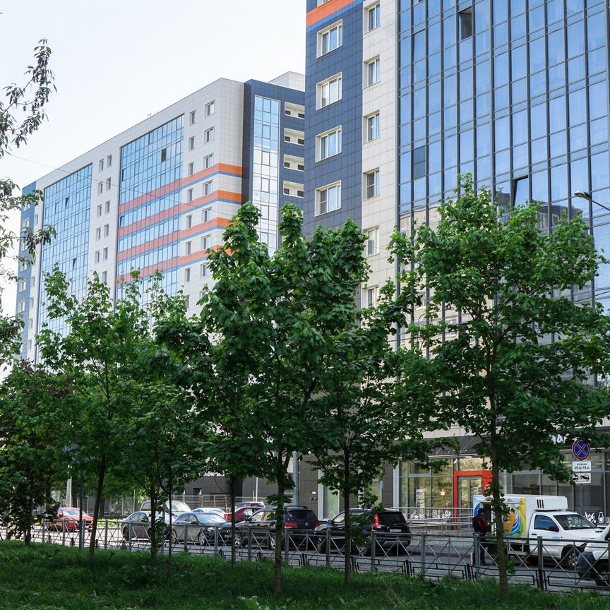 2-к. апартаменты, 53,9 м², 4/15 эт.