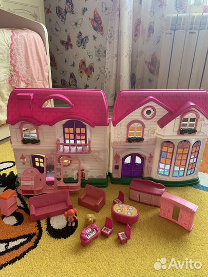 Детский раскладной пластиковый домик