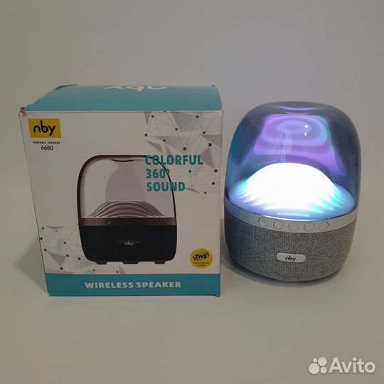 Беспроводная колонка с яркой 3D-светомузыкой