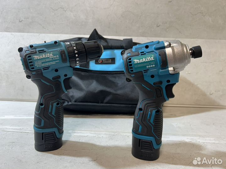 Шуруповерт+ импакт makita