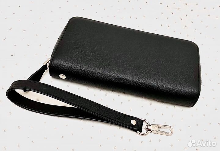 Кошелек мужской кожаный ручной работы