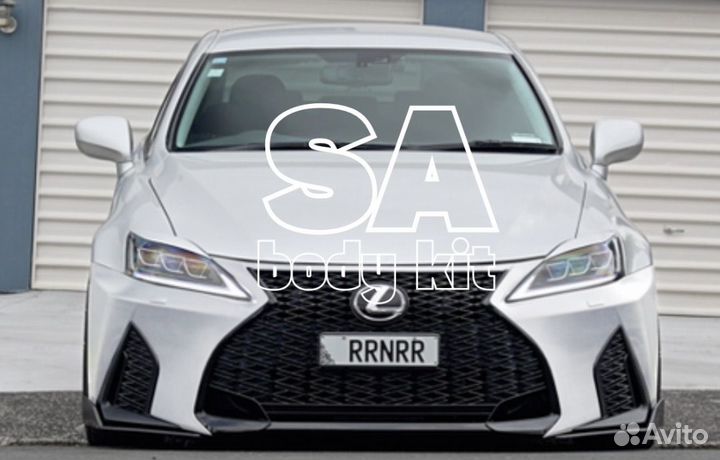 Бампер lexus is 250 05-13 рестайлинг в 20+ F-sport