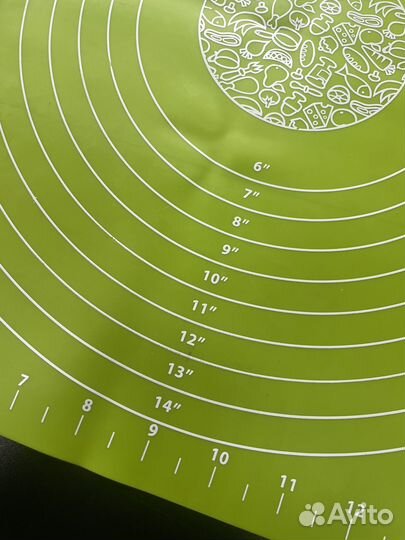 Комплект коврик для теста и акриловая скалка