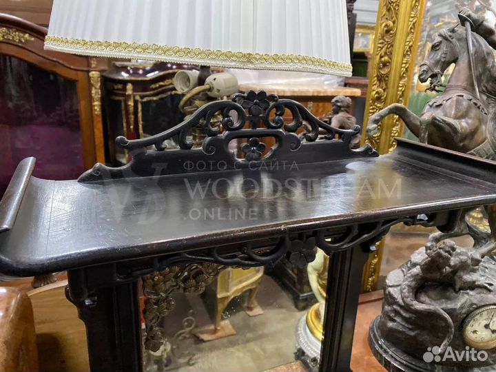 Консоль и зеркало в восточном стиле. Антиквариат