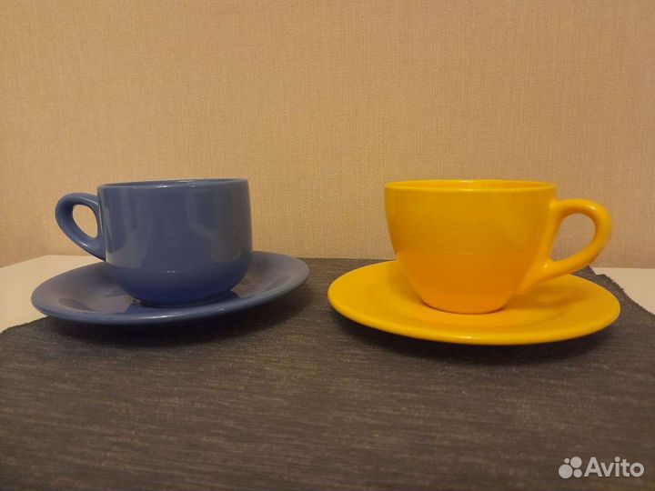 Тарелки, чайные пары