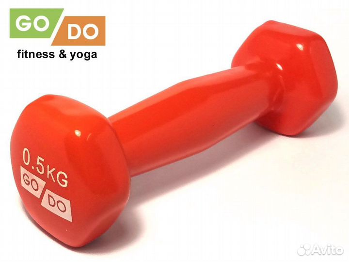 Гантели неопрен/винил 0,5 кг (пара)