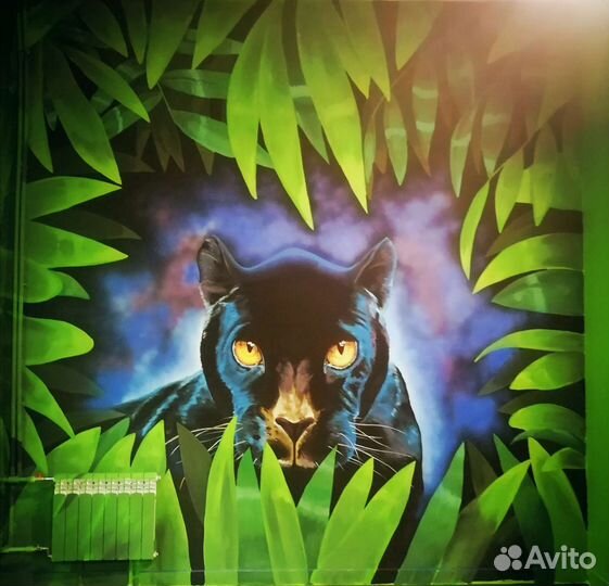 Художник, росписи стен