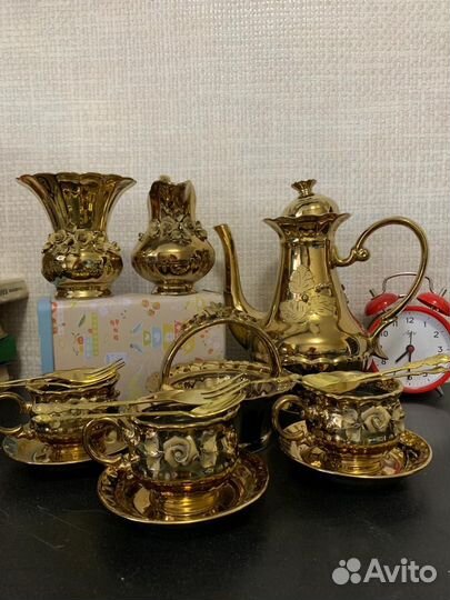 Сервиз кофейный с ложечками