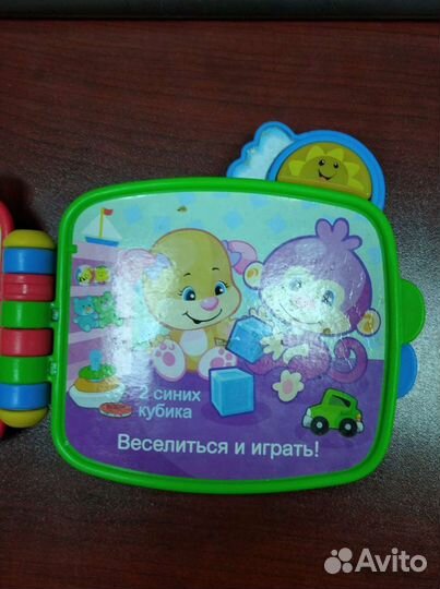 Музыкальная книжка fisher price