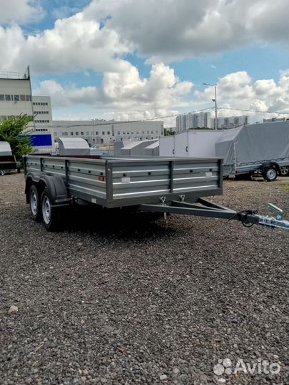 Прицеп 3.5х1.5 двухосный славич 355д