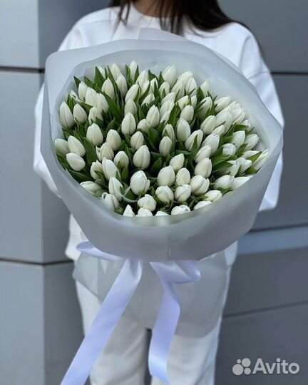 Крупные тюльпаны, тюльпаны, доставка цветов