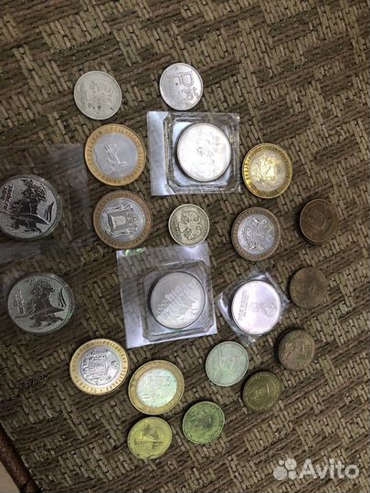 Юбилейные монеты 10 руб