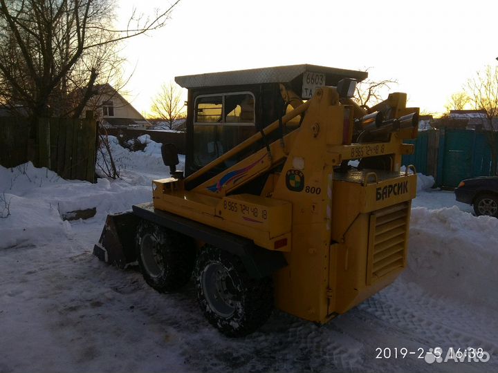 Услуги мини погрузчика, трактора, ямобура, сваякру