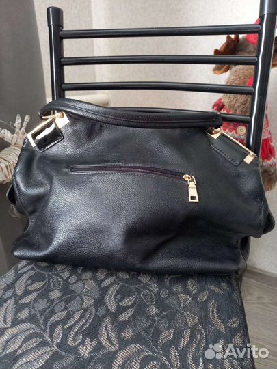 Женская сумочка натуральная замша