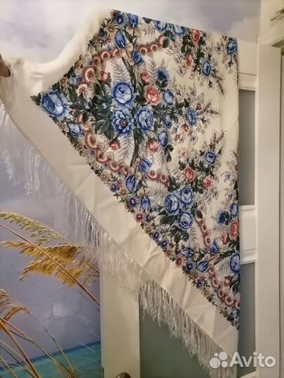 Павловопосадский платок Весеннее утро