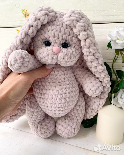 Вязанные плюшевые игрушки