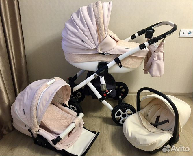 Коляска Adamex Barletta 3 в 1