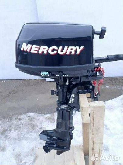 Мотор mercury 6л/с 4т