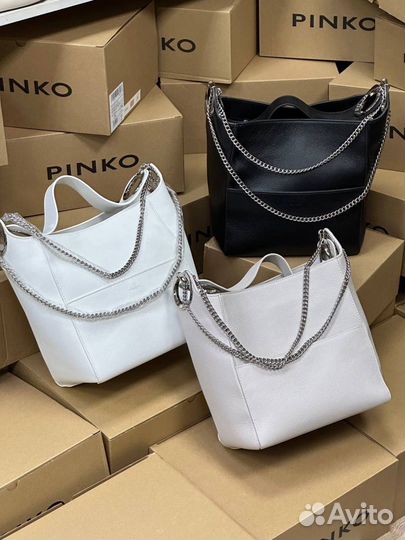 Сумка pinko натуральная кожа