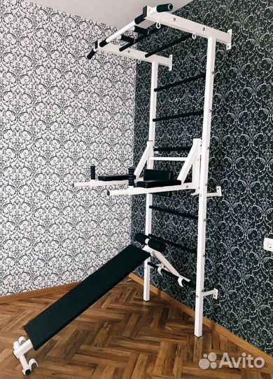 Шведская стенка с тренажером