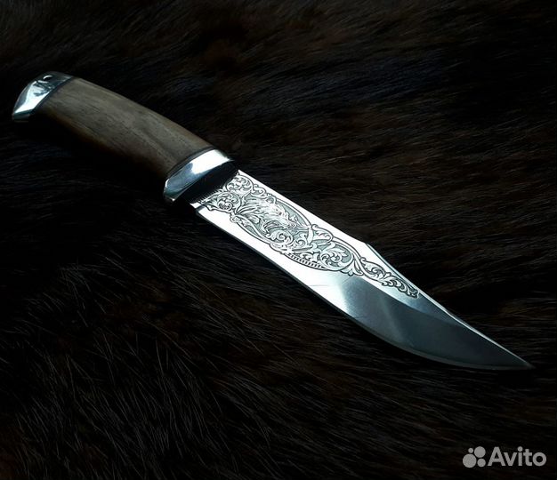 Нож охотничий Медведь ручная работа Подарок мужу