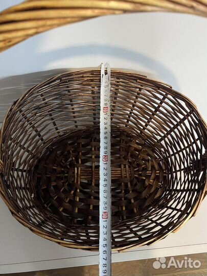Корзина плетеная