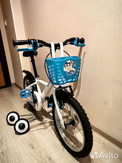 Детский велосипед btwin 16