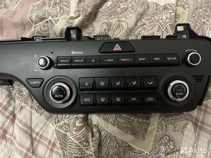 Блок управления климат контролем kia sportage IV