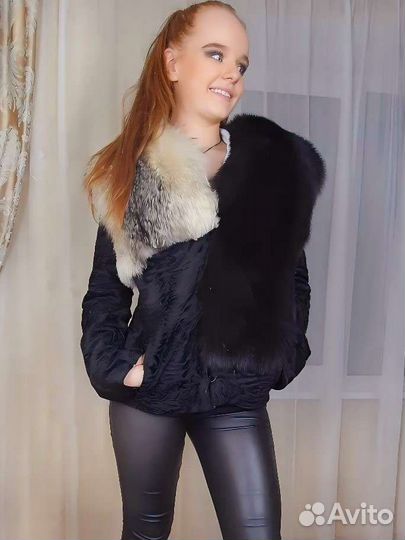 Шуба- куртка swakara. Avanti. 42-46