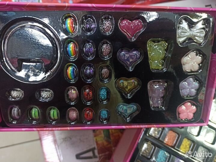 Набор детской косметики, создания Браслетов и Бус