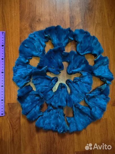 Обрезки норки (головы) для рукоделия