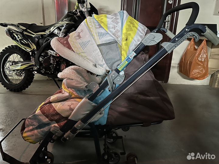 Сани коляска детские