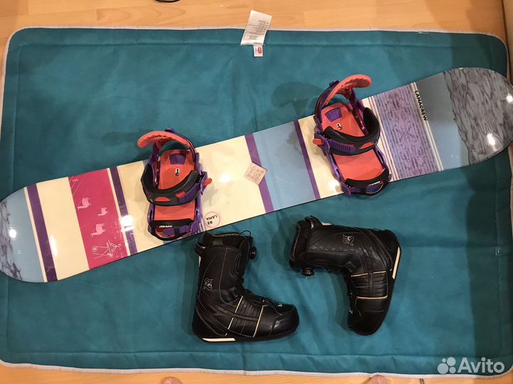 Сноуборд 154 крепления боты
