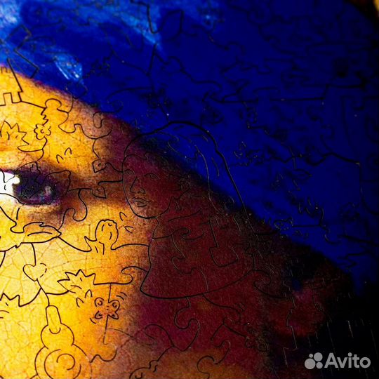 Деревянный пазл 