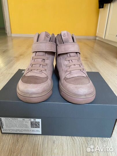 Детские демисезонные ботинки ecco 35 размер