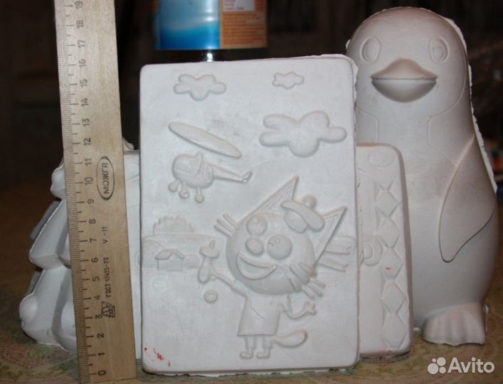 Фигурки для росписи, Лепнина