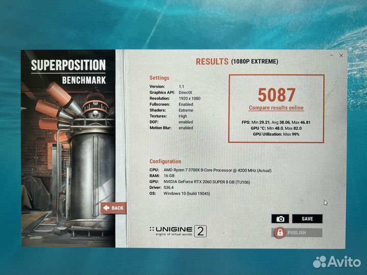 RTX 2060Super 8GB Gainward