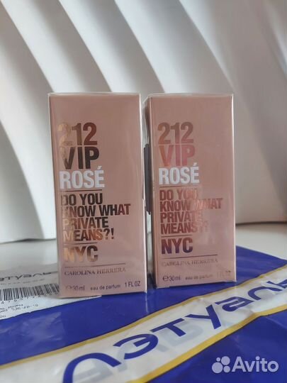 212 vip rose 30 мл