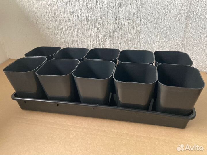 Горшки и для рассады 30шт