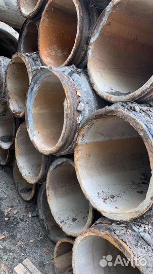 Бу трубы 300 мм на заезд железобетонные асбестовые