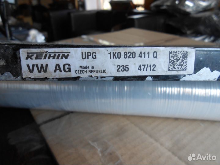 Радиатор кондиционера для VW Polo (Sed RUS) 2011