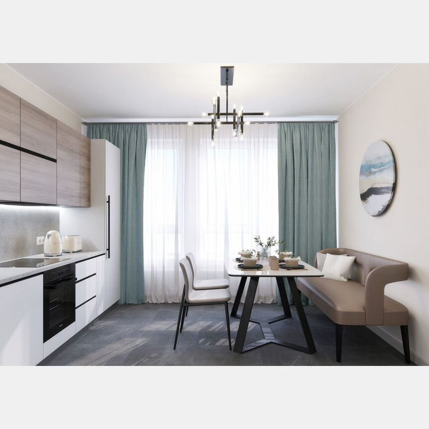 2-к. квартира, 58,5 м², 19/22 эт.