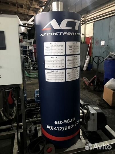 Растворный узел для удобрений жку